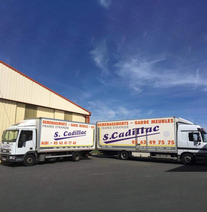 Camions de déménagement Albi