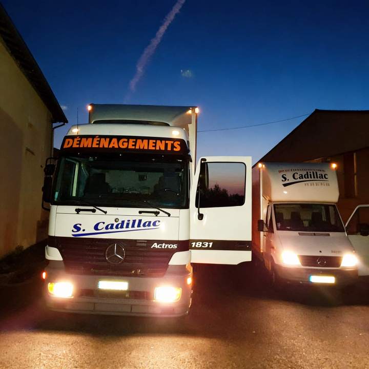 Chargement camion déménagement Albi